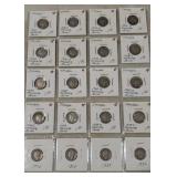 60 Mercury dimes