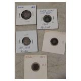 5 different type of  Coins