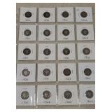 Variety of 40 dimes