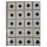 20 Indian Head pennies