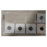 A variety of approximately  73 coins