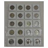20 half dollars Walking,Franklin,Kennedy