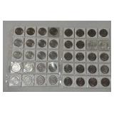 40 Eisenhower dollars 1971--1976
