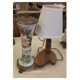 2 lamps 1 incomplete
