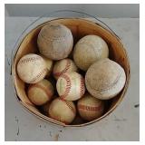 Baseballs and softballs