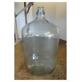 Glass water jug