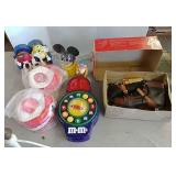 Higgins ice skates, M&M figures, and more