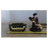 Cast iron caddy & trolley