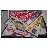 Sports and school pennants