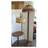 2 floor lamps