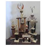 Large lot of trophies