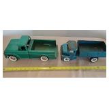 2 Structo toy trucks