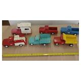 Tonka toy metal trucks