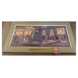 Pabst framed advertising piece