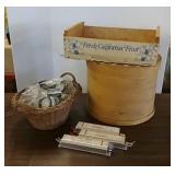 Cheese crate, lids, and more