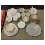 Milk glass and others