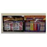 2 glass slot machine plates