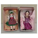 2 Madam Alexander 14" dolls