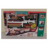 Wintersville Express train set entertainment piece