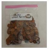 Wheat pennies & few Lincoln