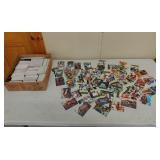 Racing and football trading cards
