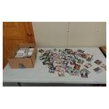 Baseball, football, & racing trading cards