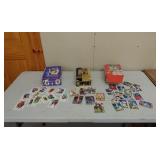 Baseball,football,hockey,basketball trading cards