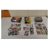 Football,basketball,baseball,hockey trading cards