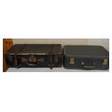 2 suit cases