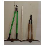 Pick Axe Heads and garden trimmers