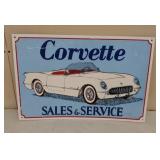 SST Corvette Sales & Service sign