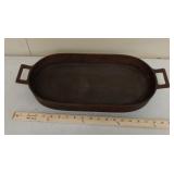 Cast iron dish