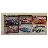 6 model car kits