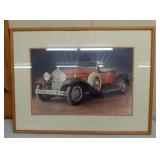 Framed " 1930 Packard SD" Steve Dawson