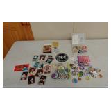 Pogs, Babe Ruth & Elvis Presley cards