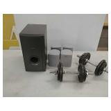 Speakers and weights