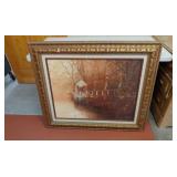Framed art work