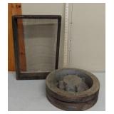 Sifter & pully