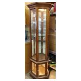 Curio cabinet w/ lights