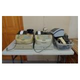 2 cash registers, printer, & more.