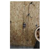 Shepherd hooks & outside Lantern decor