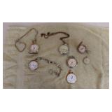 Pocket watches and compass