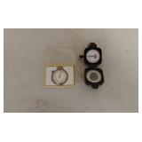 Stop watches and compass