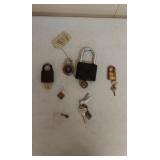 Padlocks and keys