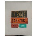 Wisconsin license plates