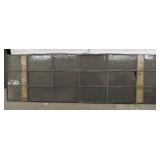 Leaded paned window