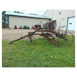 Western wheeled scrapper horse drawn