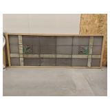 Lead paned window