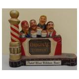 Cast aluminum Pabst quartet Barbershop piece