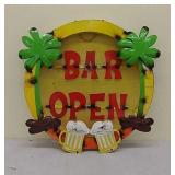 SST Bar Open 3-D sign